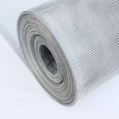 Сетка алюминиевая просечно-вытяжная оцинкованная с мелкой ячейкой в рулонах 1,4х8х8 мм в&nbsp;Кемерово

